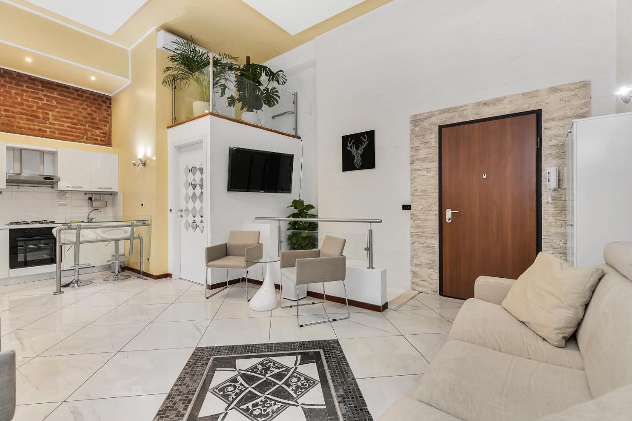 Stazione Centrale Ampio Loft Di Lusso Su 2 Livelli มิลาน ภายนอก รูปภาพ